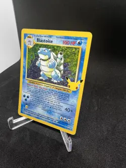 Blastoise Holo Pokemon Card 25 year Anniversary set 2/102 perfect Condition - Image 3