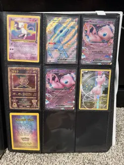 Pokemon TCG Mew Card Lot (6) Ancient Mew, Mew ex/EX Promo Holo/Foil English - Image 1