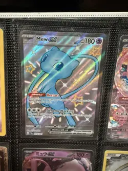 Pokemon TCG Mew Card Lot (6) Ancient Mew, Mew ex/EX Promo Holo/Foil English - Image 3