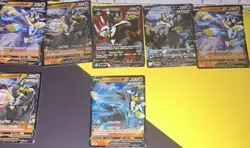 Pokemon TCG Urshifu V/VMAX Single Strike & Rapid Strike Holo 6-Card Lot Eng - Image 1