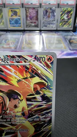 Pokemon TCG Ethan's Typhlosion Destined Rivals Illustration Rare Card 190/182 - Image 3