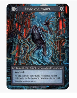 x3 Headless Haunt Exceptional Beta Sorcery Contested Realm - Image 1