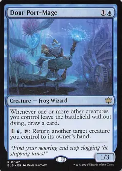 Dour Port-Mage Bloomburrow Regular - Image 1