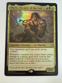 FOIL Marisi, Breaker of the Coil ~ Commander 2019 [ NearMint ] [ Magic MTG ] - Image 1