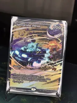 Spectacular Pileup (Showcase) Aetherdrift Foil - Image 1