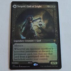 Wizards of the Coast MTG Kaldheim Tergrid's Lantern #307 Rare Foil Double-Sided - Image 1