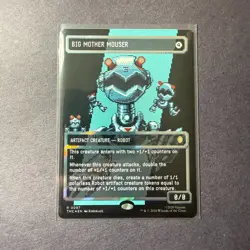 MTG TMNT - Big Mother Mouser (Borderless Surge Foil) 0097 - Rare - Image 1