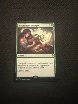 Magic: The Gathering Benefactor's Draught Rare Instant Commander 2016 021/351 - Image 1