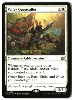 MTG Valley Questcaller [BLB - 36] NM 7-18 - Image 1