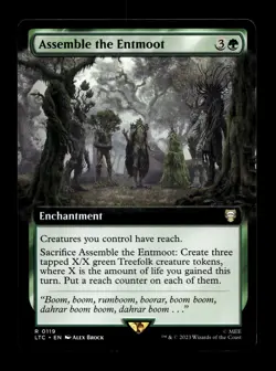 Assemble the Entmoot (Extended Art) 119 R Commander: The Lord of the Rings: Tale - Image 1