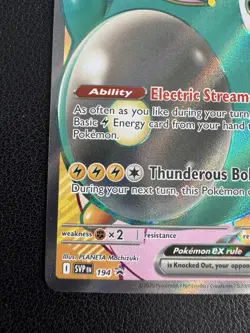 Ionos Bellibolt ex SVP-194 Black Star Promo Journey Together Pokemon Card Mint - Image 5