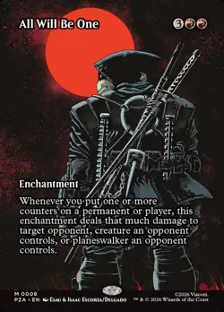 Magic The Gathering TMNT - 0008 All Will Be One M - Image 1