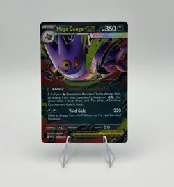 2025 Pokemon Phantasmal Flames Mega Gengar ex Double Rare #056/094 - Image 1