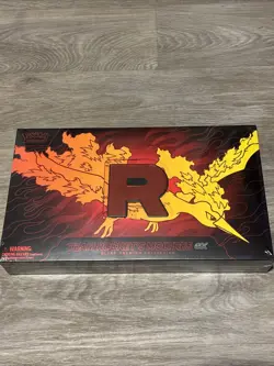 🔥 Pokemon TCG - Team Rockets Moltres Ultra Premium Collection - New/Sealed ⁉ - Image 1