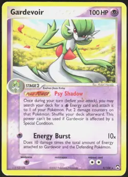 Gardevoir (EX Power Keepers) 9/108 Rare Deck Exclusives Pokemon MP - Image 1