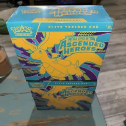 2X Pokemon Ascended Heroes Elite Trainer Boxes ETBs Factory Sealed Ready to Ship - Image 2
