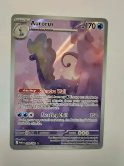 Pokemon Aurorus 092/088 - Illustration Rare Perfect Order Near Mint - Image 4