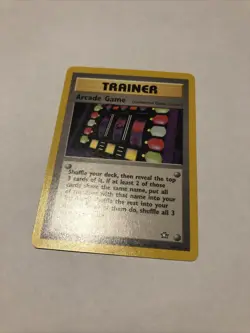 Arcade Game 83/111 Neo Genesis Unlimited Rare Pokemon Card WotC LP - Image 2