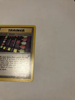 Arcade Game 83/111 Neo Genesis Unlimited Rare Pokemon Card WotC LP - Image 3