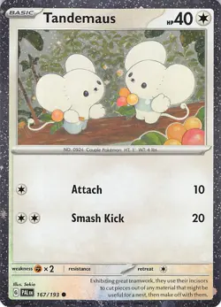 Tandemaus (Cosmos Foil) 167/193 Holo Miscellaneous Cards & Products Pokemon NM - Image 1