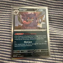 Gengar 050/088 Rare Perfect Order Pokemon Reverse Holo Near Mint. I23 - Image 1