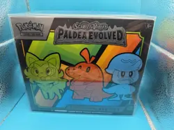 Pokemon Paldea Evolved elite trainer box new sealed w/case - Image 1
