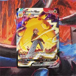Pokemon TCG - Pikachu VMAX TG17/TG30 NM Holo Lost Origin Trainer Gallery - Image 1