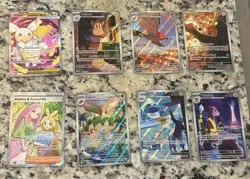 Pokemon Illustration Rare and Full Art Lot!! Dedenne 093, Metang 094 + more!! - Image 1