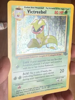 Pokemon Wizards of the Coast Victreebel Jungle Holo Rare Unlimited 14/64 80 HP - Image 3