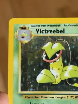 Pokemon Wizards of the Coast Victreebel Jungle Holo Rare Unlimited 14/64 80 HP - Image 4