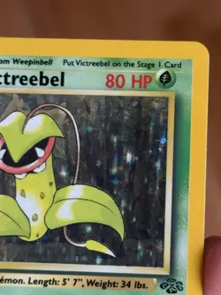 Pokemon Wizards of the Coast Victreebel Jungle Holo Rare Unlimited 14/64 80 HP - Image 5