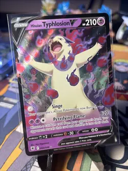 Pokemon TCG Hisuian Typhlosion V 53/189 Astral Radiance SWSH10 Near Mint - Image 2