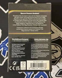 Pokemon TCG: Mega Evolution-Perfect Order Booster Bundle (6 Packs) New Sealed - Image 2