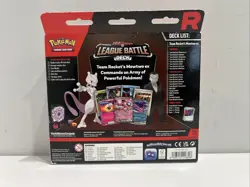 Pokemon TCG Team Rocket's Mewtwo ex League Battle Deck - Image 2