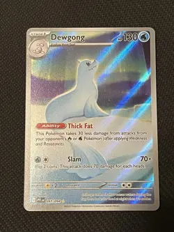 Pokemon TCG Phantasmal Flames 097/094 Dewgong Illustration Rare - NM - Image 1