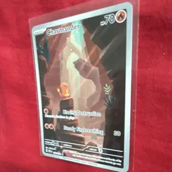 The Pokemon Company Pokemon TCG Charmander 168/165 SV 151 IR Holo Full Art - Image 4
