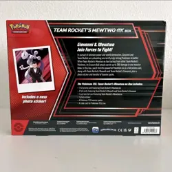 NEW Destined Rivals Pokemon TCG Team Rockets Mewtwo EX Box Sealed - Image 2