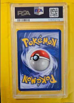2000 POKEMON ROCKET 1ST EDITION #55 EEVEE PSA 7 - Image 2