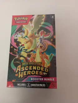 Pokemon Mega Evolution Ascended Heroes Booster Bundle NEW-SEALED - Image 1