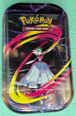 POKEMON TCG MEGA HEROES GARDEVOIR MINI TIN with 2 Booster Packs - Image 1