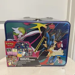 Pokemon TCG 2025 Fall Collector Chest Tin Sealed New - Image 1