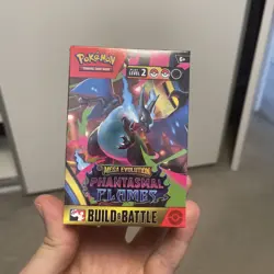 Pokemon TCG Mega Evolution Phantasmal Flames Build and Battle Box New and Sealed - Image 1