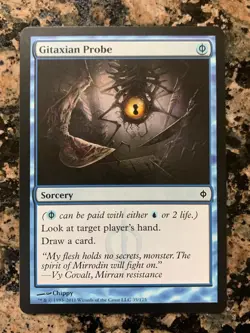 MTG Gitaxian Probe x1 New Phyrexia NM, Magic the Gathering - Image 1