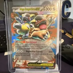 The Pokemon Company Mega Kangaskhan EX 109/106 Flashfire Ultra Rare Holo - Image 1