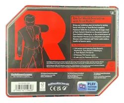 Pokemon Team Rocket Tin Box #TDI - Image 2