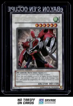 1996 Yu-Gi-Oh! Limited Edition Turbo Warrior #CT05-EN004 - Image 1