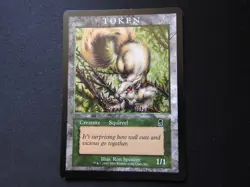 Squirrel Token Odyssey LP [Magic Player Rewards] Mtg Magic Free Tracking! - Image 1