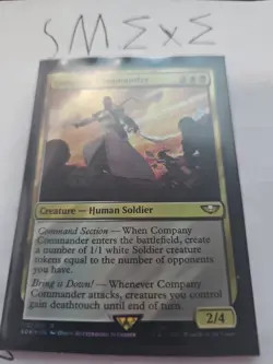 Company Commander (Surge Foil) Universes Beyond: Warhammer 40,000 Foil - Image 1