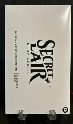 MTG Secret Lair x Brain Dead: Creatures - Rainbow Foil Edition In Hand Sealed - Image 1