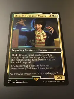 MTG Secret Lair x Stranger Things #346 Mike, the Dungeon Master - Image 1